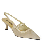 Payge Suede Patent Heel Sling