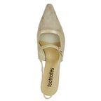 Payge Suede Patent Heel Sling