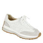 Quiton Raffia Ripped Tie Sneaker