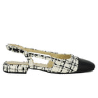 Tisha Boucle Cap Toe Sling