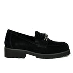 Zoxfo Suede Chain Loafer