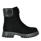 Zudora Suede Front Zipper Bootie