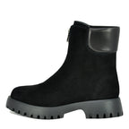 Zudora Suede Front Zipper Bootie