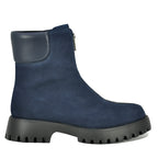 Zudora Suede Front Zipper Bootie
