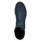 Zudora Suede Front Zipper Bootie