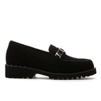 Zumy Suede Flat Ornament Loafer