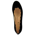 Jigsaw Suede Scallop Ballet Flat