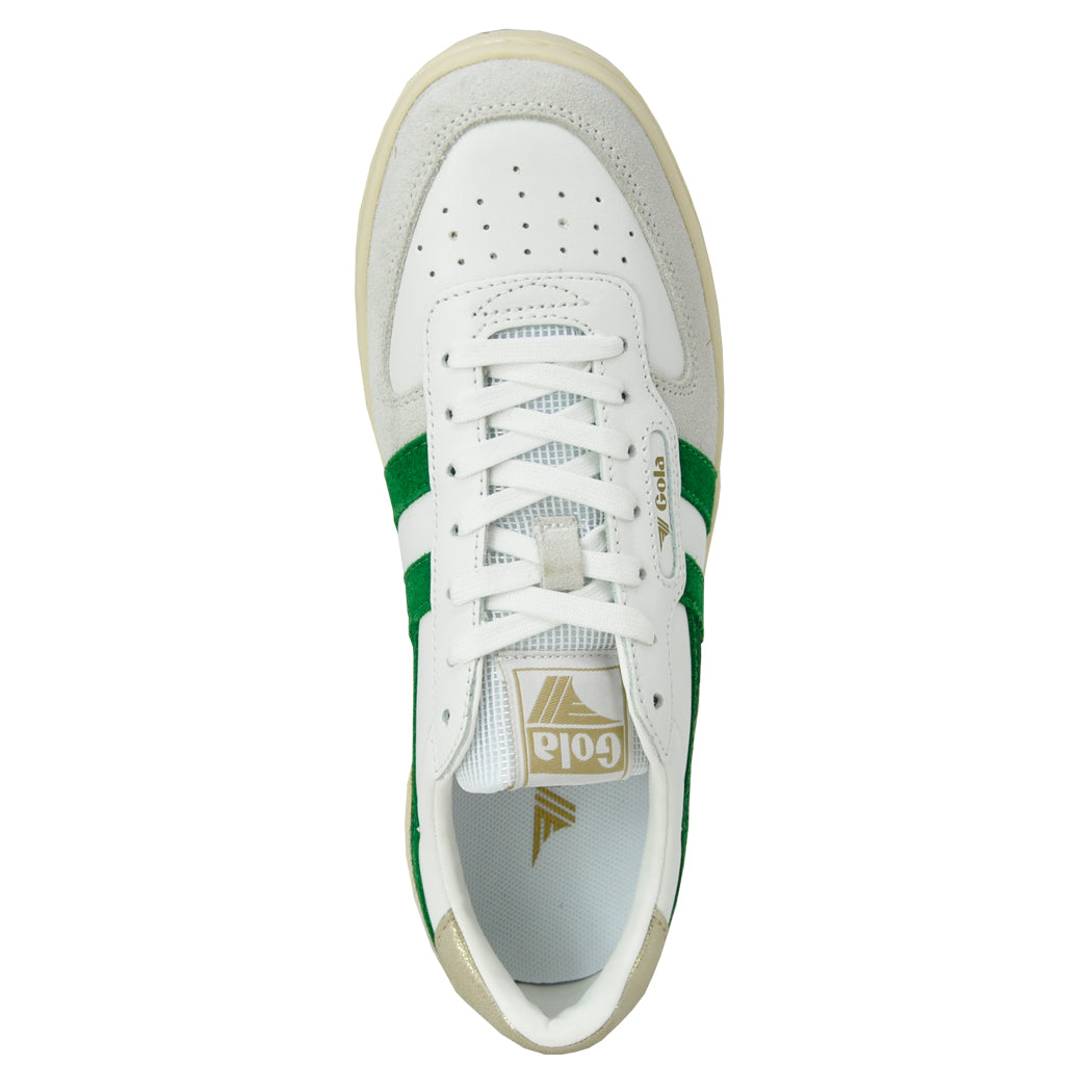 gola hawk sneakers tobacco Classics | Women's Sneaker | Leather | The rubber soles offer superior grip Gola Hawk Men's Shoes White/Tobacco/Navy