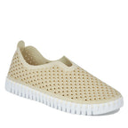 Tulip Suede Flat Slip On