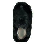 Alyssa Fur Elastic Sling Slipper