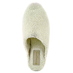Fuzzy Faux Shearling Wedge Slipper