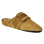 Mackenzie Suede Ribbon Shearling Slipper