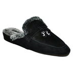 Madison Suede Shearling Key Slipper