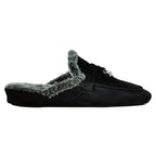 Madison Suede Shearling Key Slipper