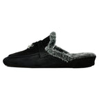 Madison Suede Shearling Key Slipper