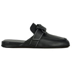 Marlena Leather Buckle Slipper