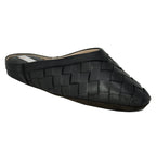 Marley Woven Leather Wedge Slipper