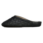 Marley Woven Leather Wedge Slipper