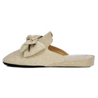 Maya Glitter Bow Slipper