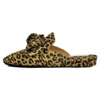 Maya Leopard Bow Slipper