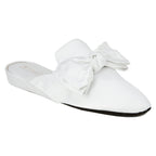 Maya Satin Bow Slipper
