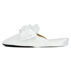 Maya Satin Bow Slipper
