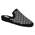 Melody Denim Metal Rivit Slipper