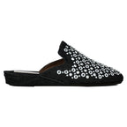 Melody Denim Metal Rivit Slipper