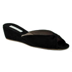 Pillow Suede Open Toe Slipper