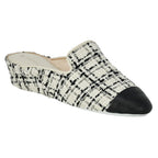 Stacy Fabric Cap Toe Slipper