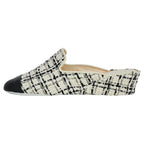 Stacy Fabric Cap Toe Slipper