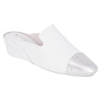 Stacy Leather Cap Toe Slipper