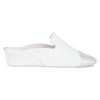 Stacy Leather Cap Toe Slipper