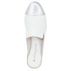 Stacy Leather Cap Toe Slipper