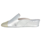 Stacy Metallic Cap Toe Slipper