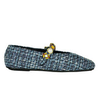 Amarissa-2 Tweed Strap Ornament Ballet