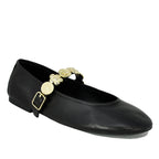 Bequest Leather Ornamental Strap Ballet