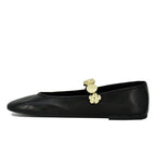 Bequest Leather Ornamental Strap Ballet
