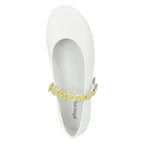 Bequest Leather Ornamental Strap Ballet