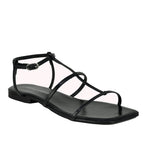 Corinth Leather Flat Strappy Sandal