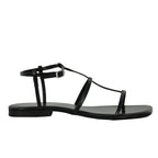Corinth Leather Flat Strappy Sandal