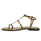 Corinth Leather Flat Strappy Sandal