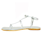 Corinth Leather Flat Strappy Sandal