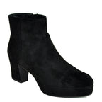 Livre Suede Heel Platform Bootie