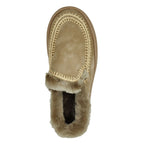 Jun-4.0 Suede Fur Stitch Mule