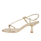 Triana Leather Strappy Heel Sandal