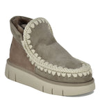 Eskimo Bounce Suede Fur Platform Sneaker
