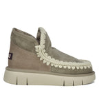 Eskimo Bounce Suede Fur Platform Sneaker