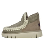 Eskimo Bounce Suede Fur Platform Sneaker