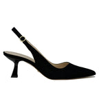 Janah Suede Heel Slingback